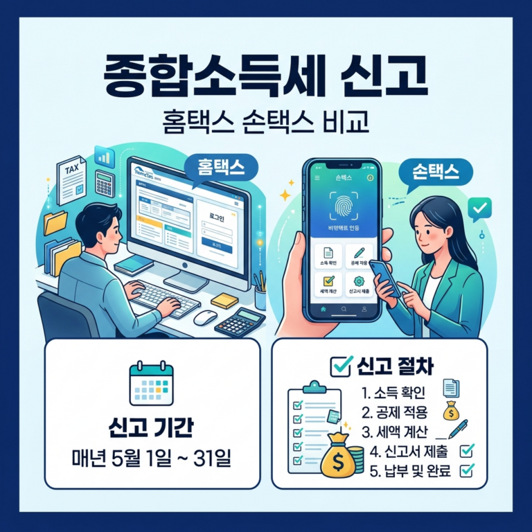 홈택스 세금포인트 비교용 신청 자격 정리: 사용 한도와 본인 확인 기준